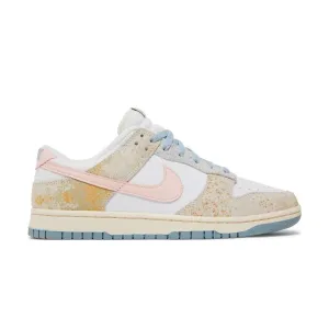 Nike Dunk Low Oxidiertes Weiß Rosa Blau Nike Dunk