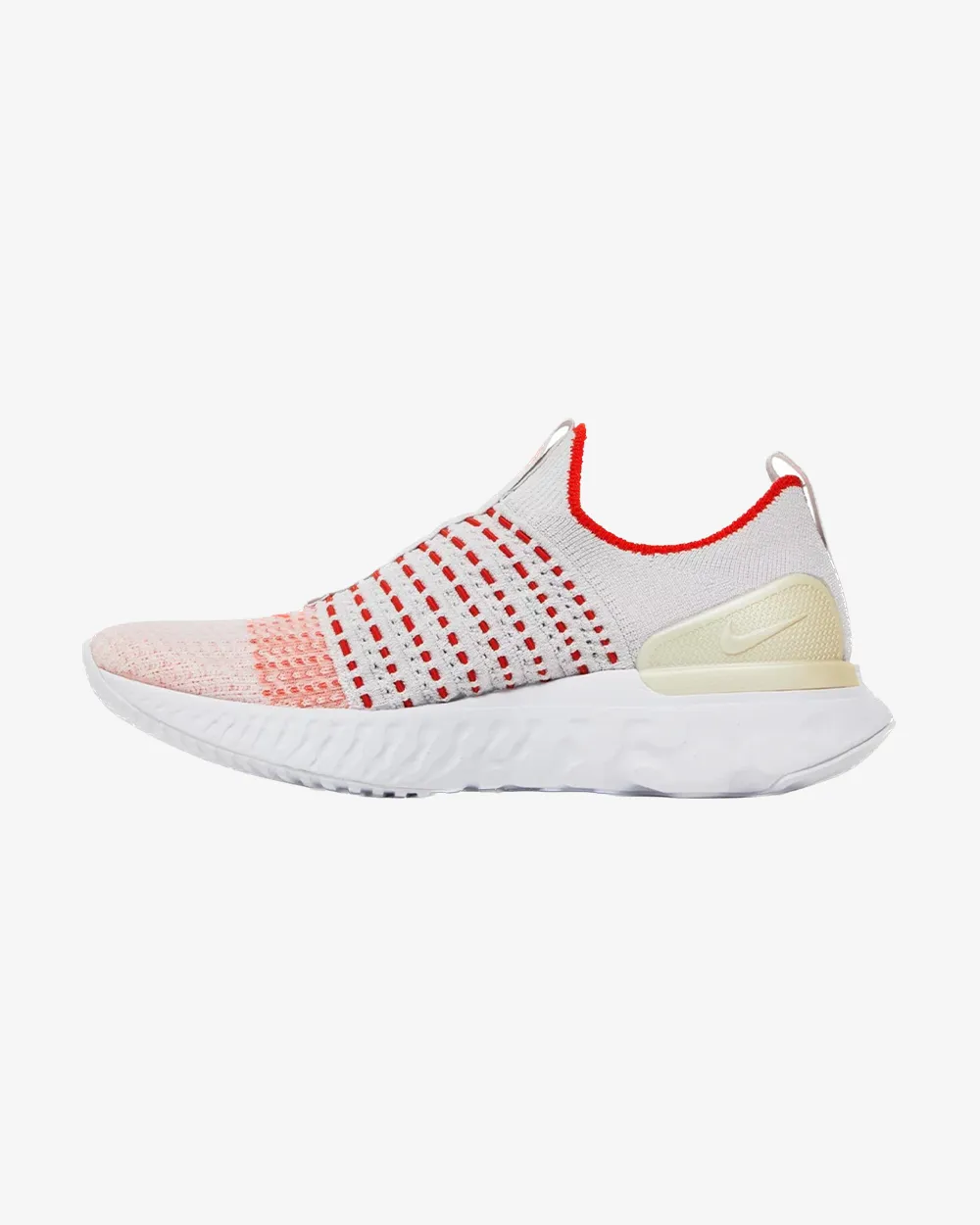 NIKE REACT PHANTOM RUN FLYKNIT 2 DAMEN GRAU ORANGE