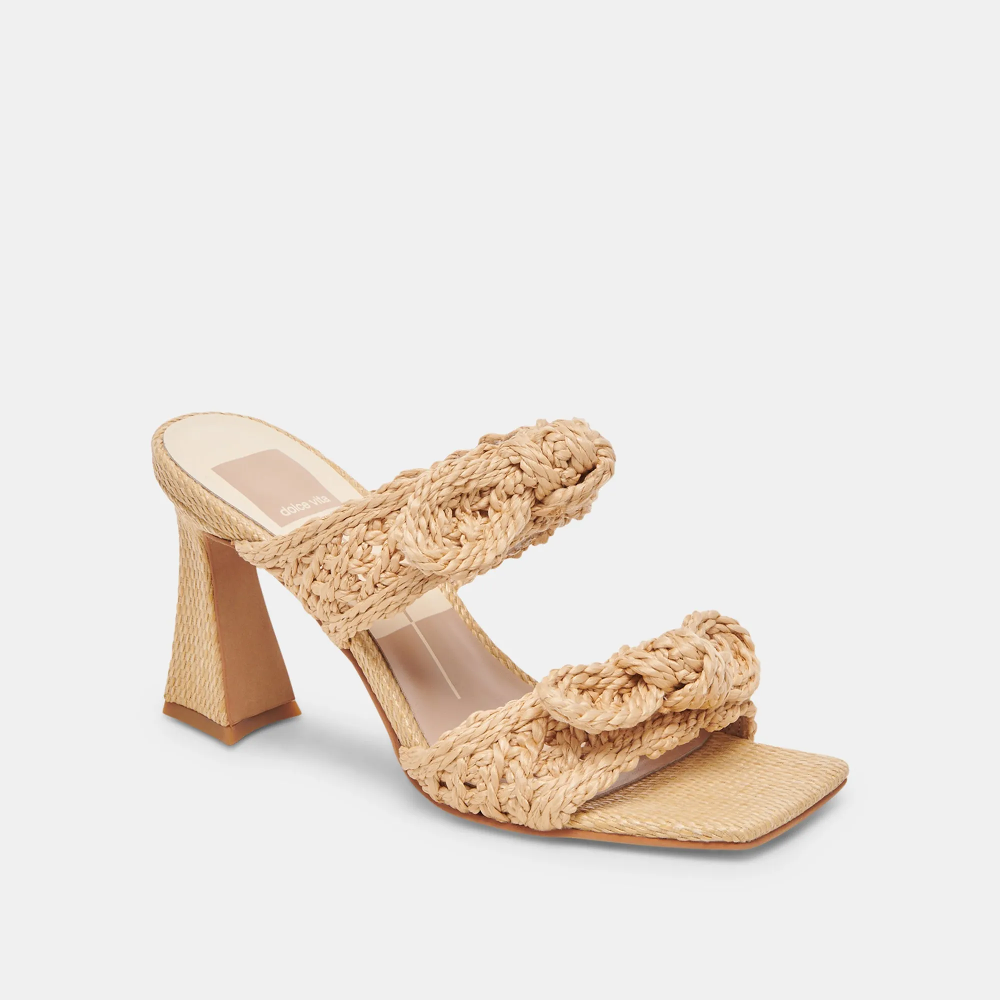 NIYAH ABSÄTZE LT NATUR RAFFIA