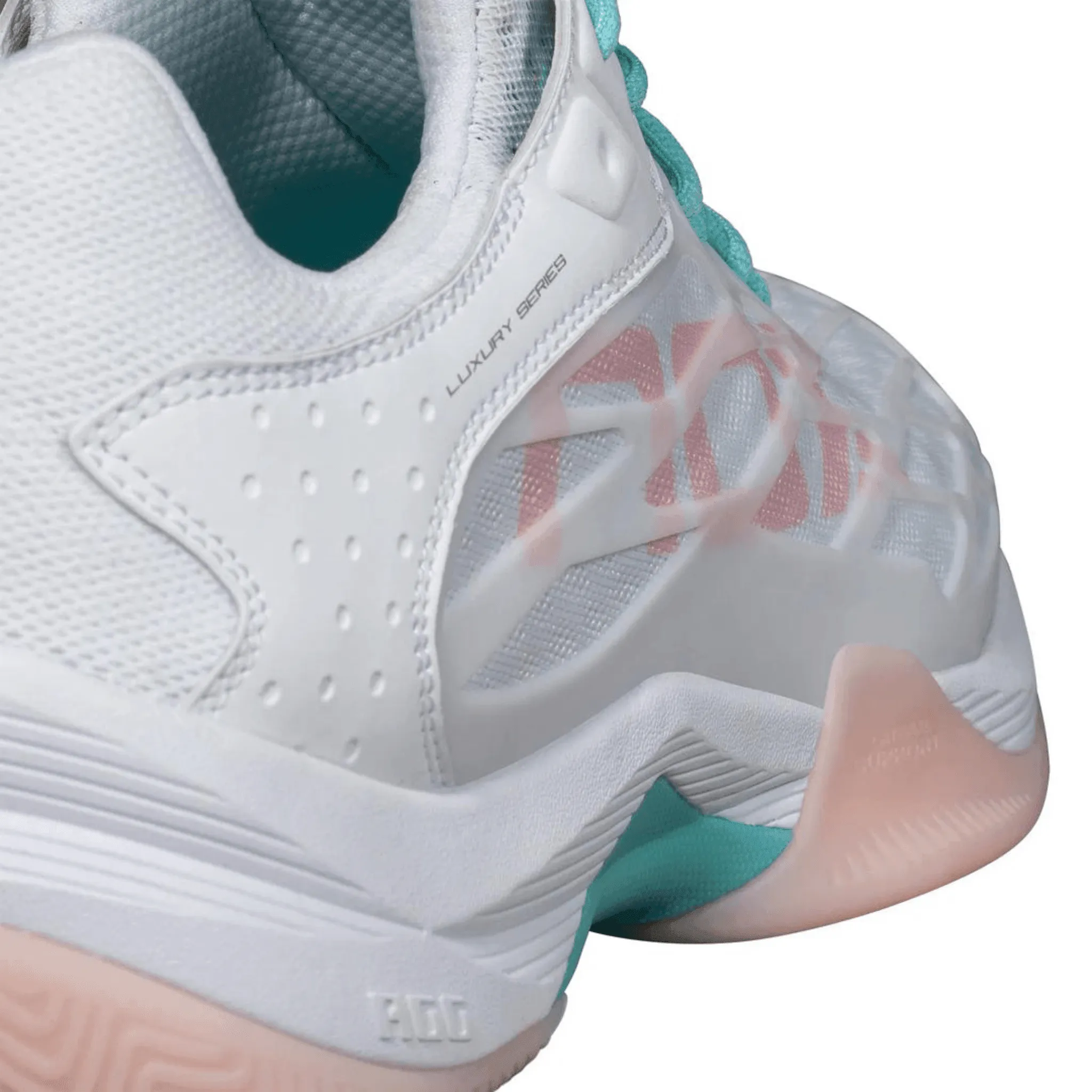 Nox AT10 LUX WEIß/POTPURRI Damen Padel Schuhe