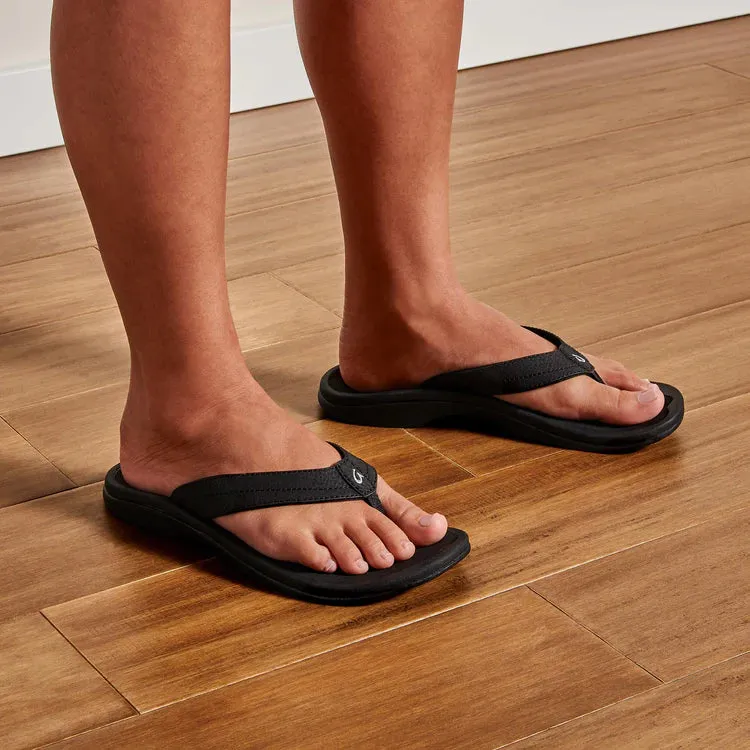 OLUKAI OHANA DAMEN SCHWARZ
