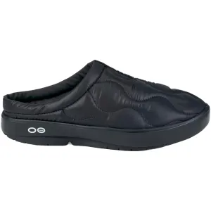 OOfos OOcoozie Damen Thermo Pantoffel - Schwarze Schuhe Oofos Damen