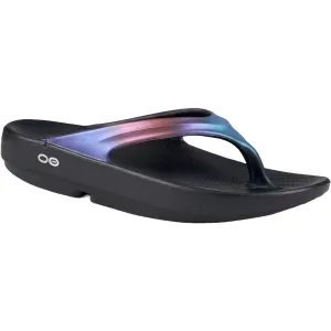 Oofos Oolala Luxe Sandale - Midnight Spectre Schuhe Oofos Damen