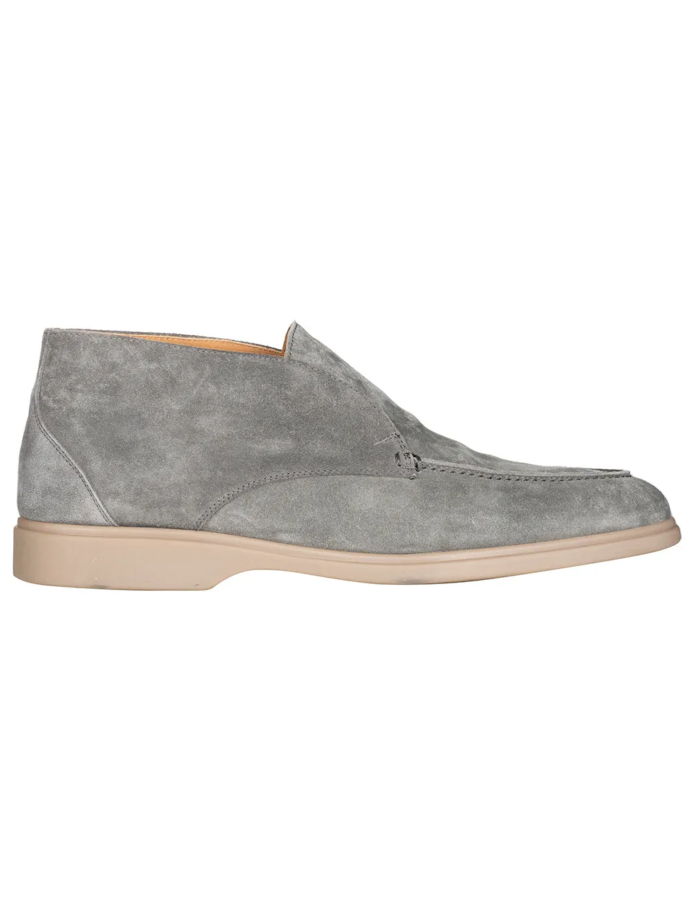 Offener Gehstiefel Grau