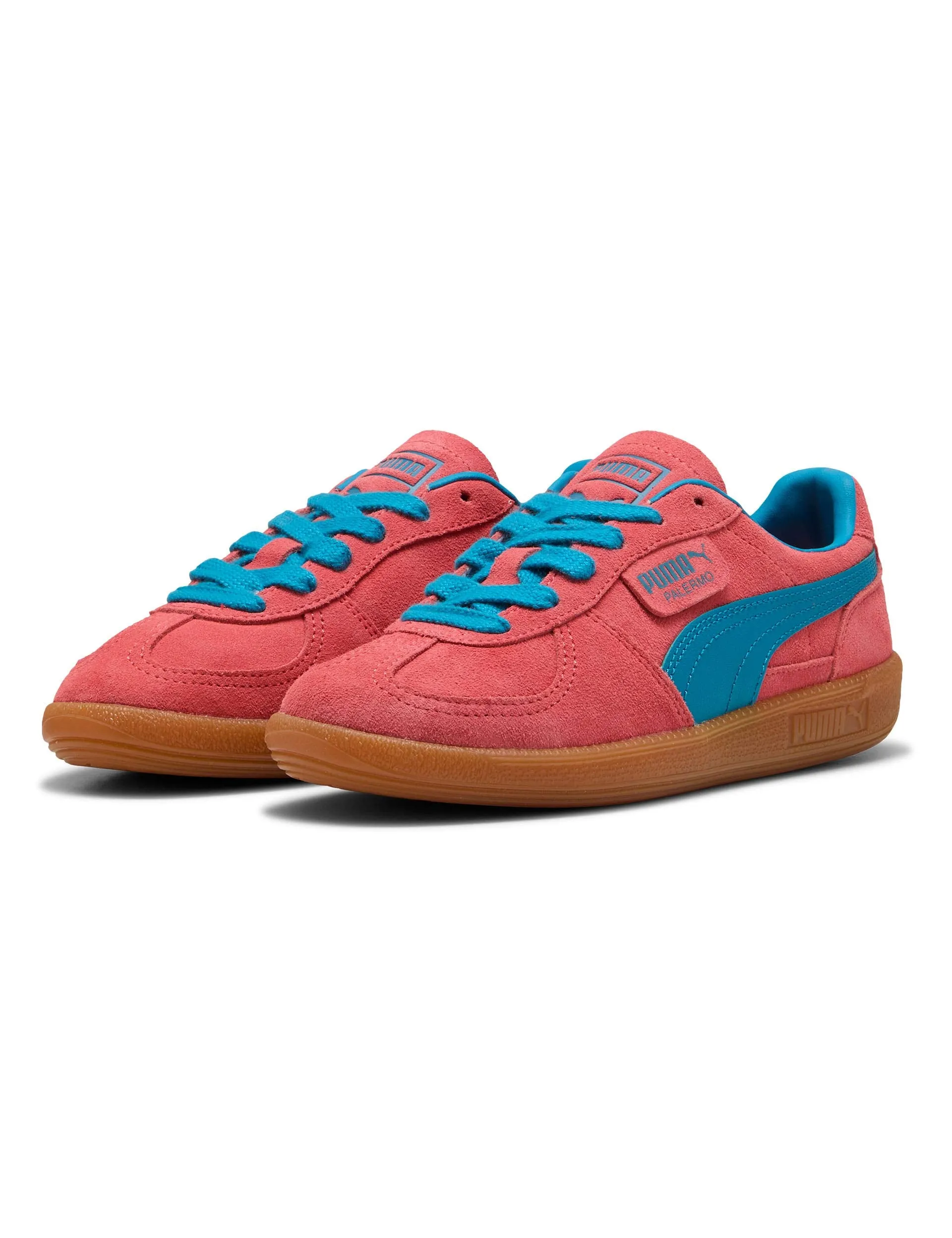 Palermo Sneakers - Pfirsichfrost/Tropisches Blau