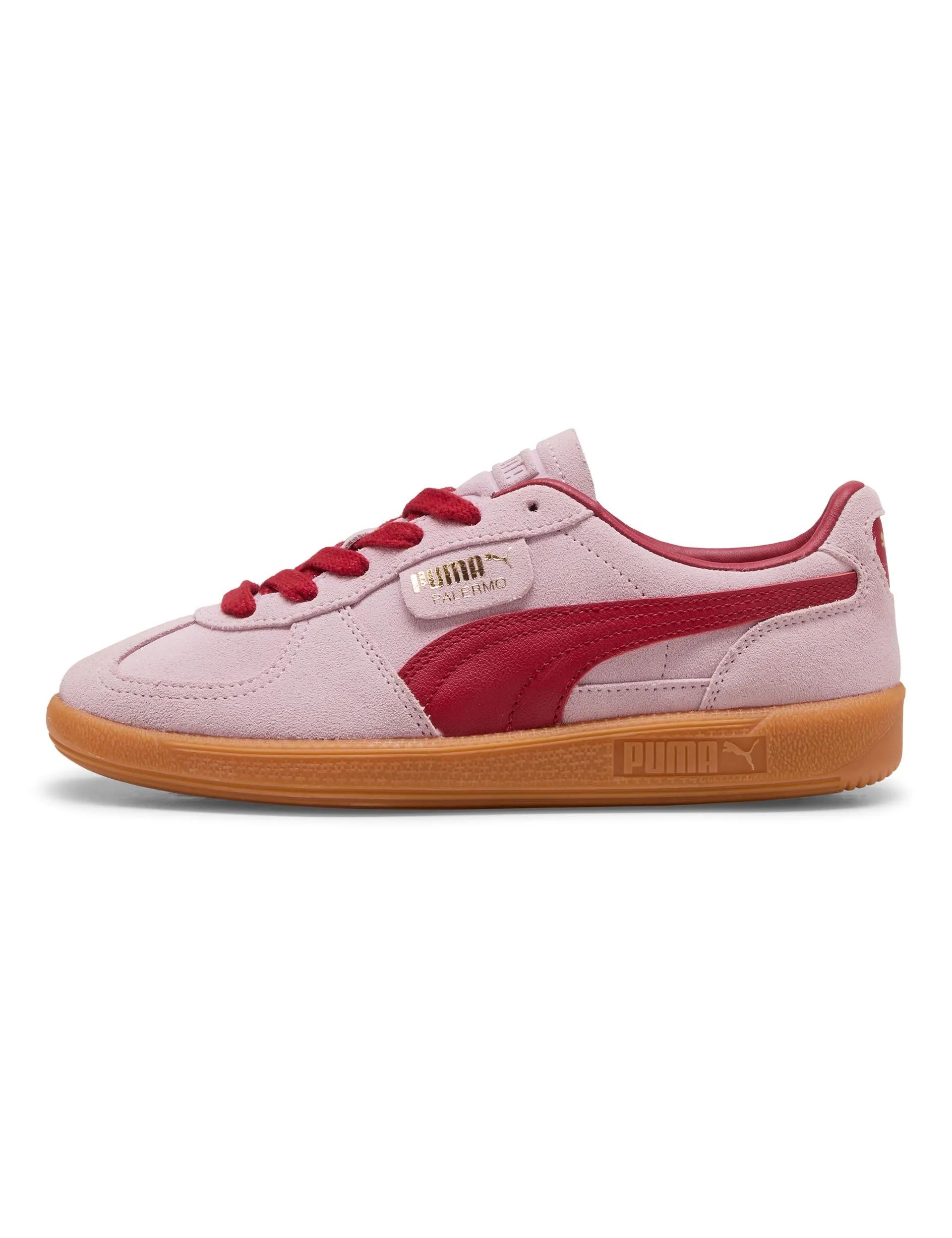 Palermo Sneakers - Rosig Mauve/Dunkles Karmesin