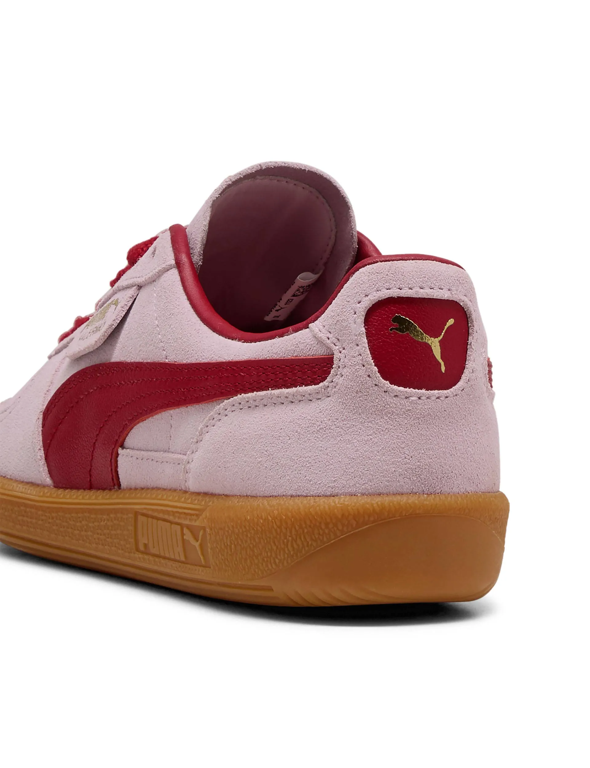 Palermo Sneakers - Rosig Mauve/Dunkles Karmesin