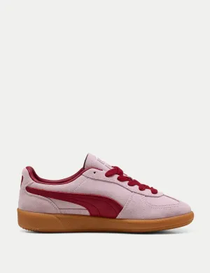 Palermo Sneakers - Rosig Mauve/Dunkles Karmesin