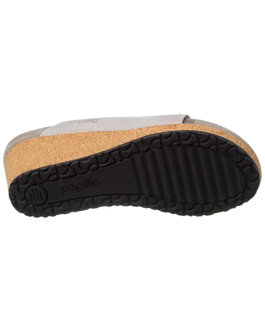 Papillio von Birkenstock Namica Nieten Schmale Leder Keil-Sandalette