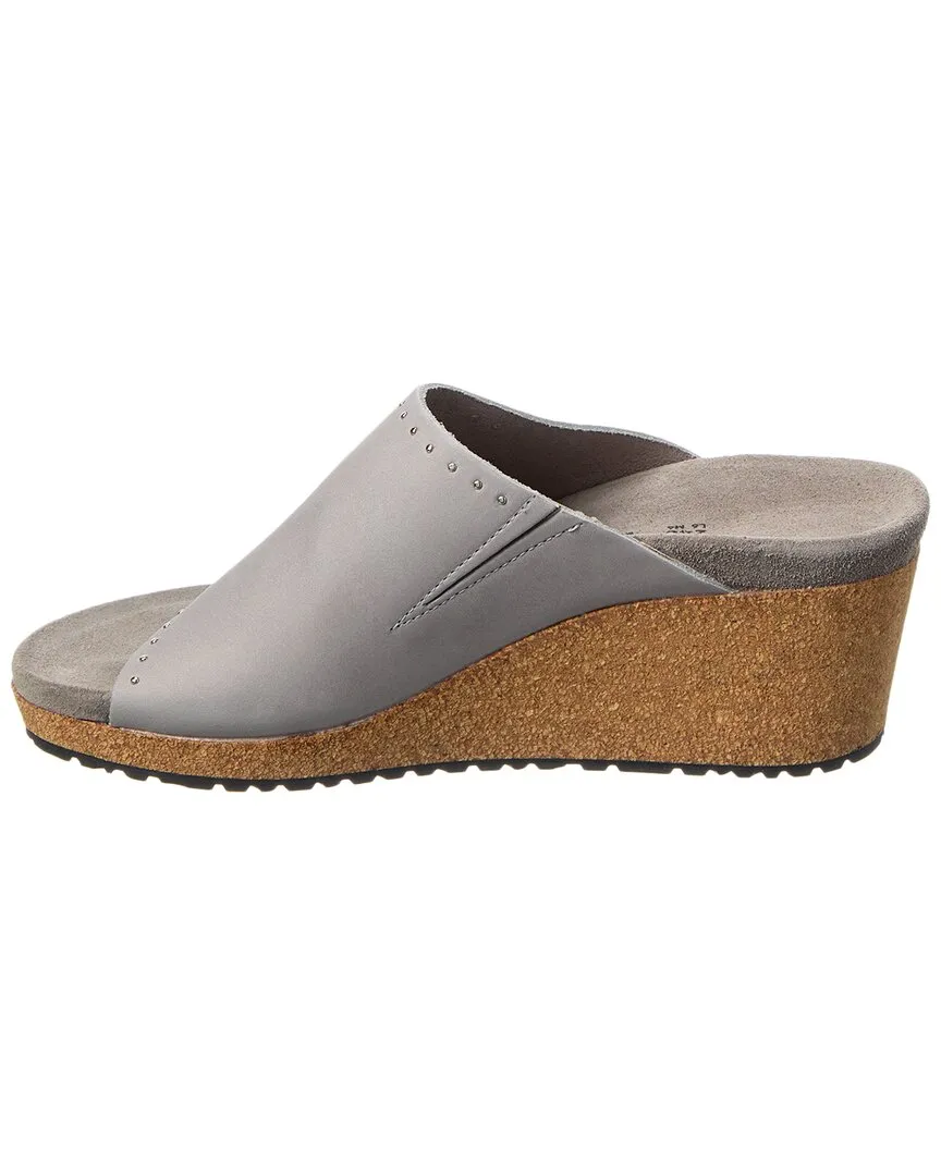 Papillio von Birkenstock Namica Nieten Schmale Leder Keil-Sandalette