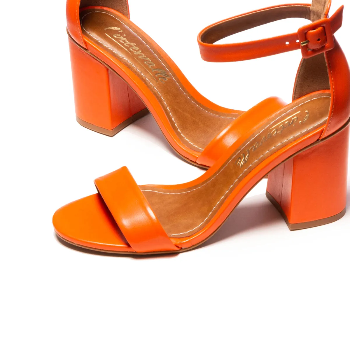 Paradiso Orange Leder