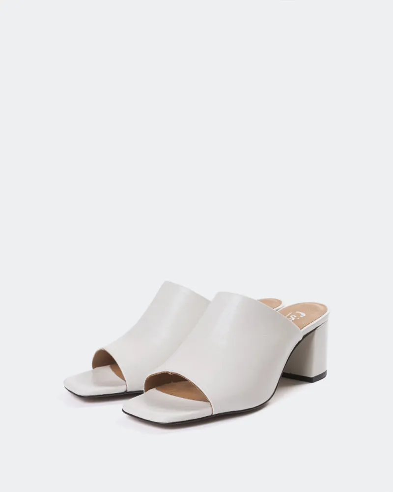 Pelham Off-White Leder