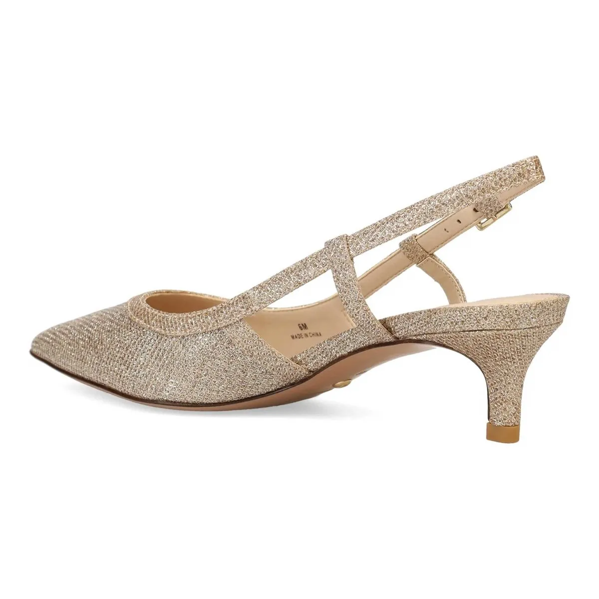 Pelle Moda Damen Deena 2 Platin Gold Textil