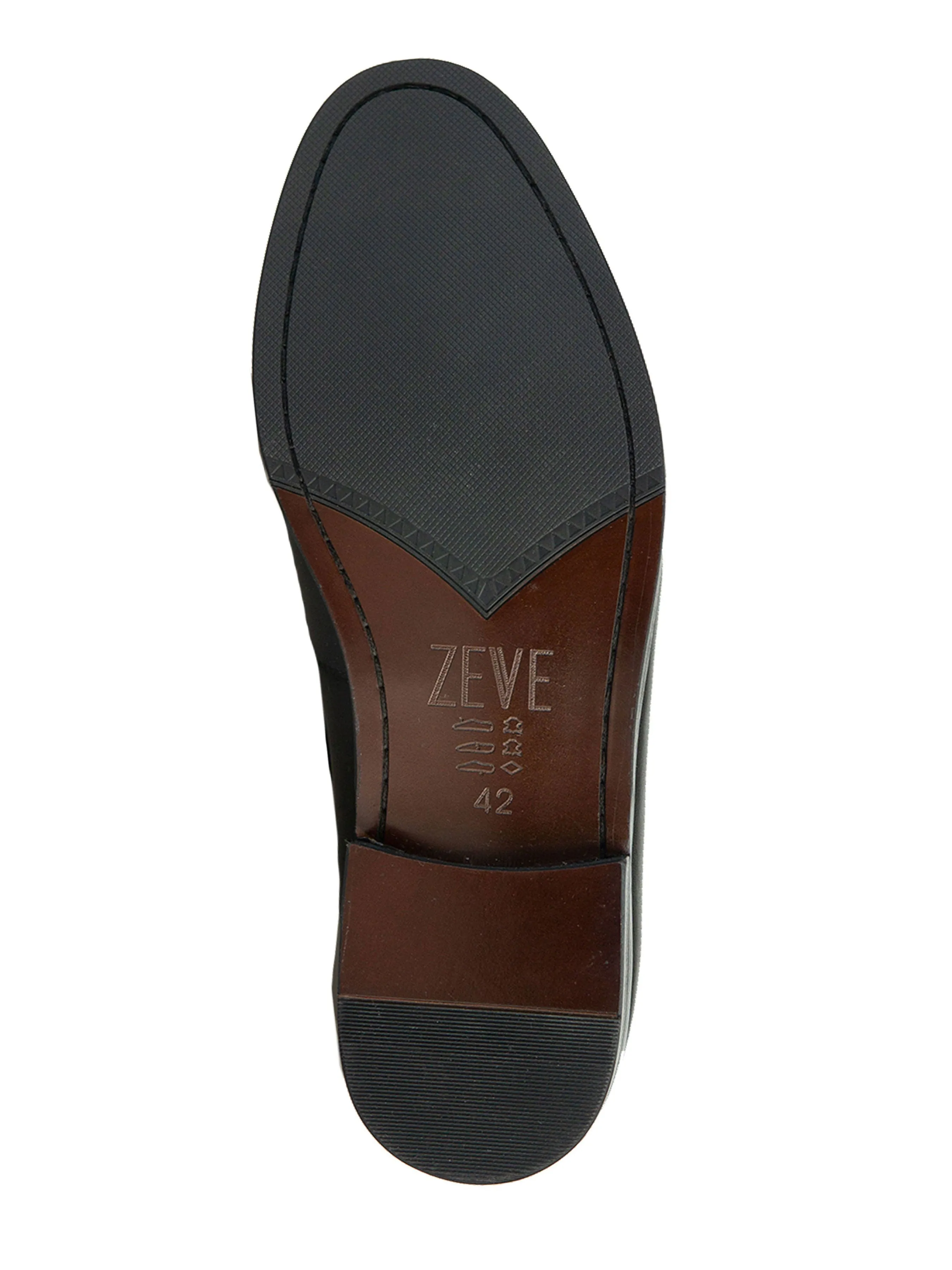 Penny Loafer - Cognacbraun (Handbemalte Patina)