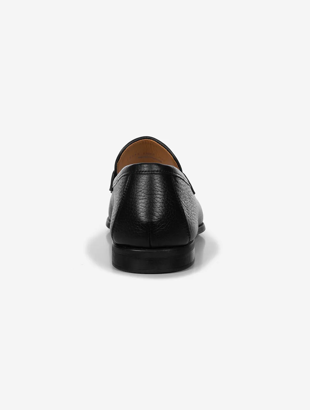 Penny Loafer Leder Schwarz