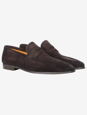 Penny Loafer Wildleder Braun