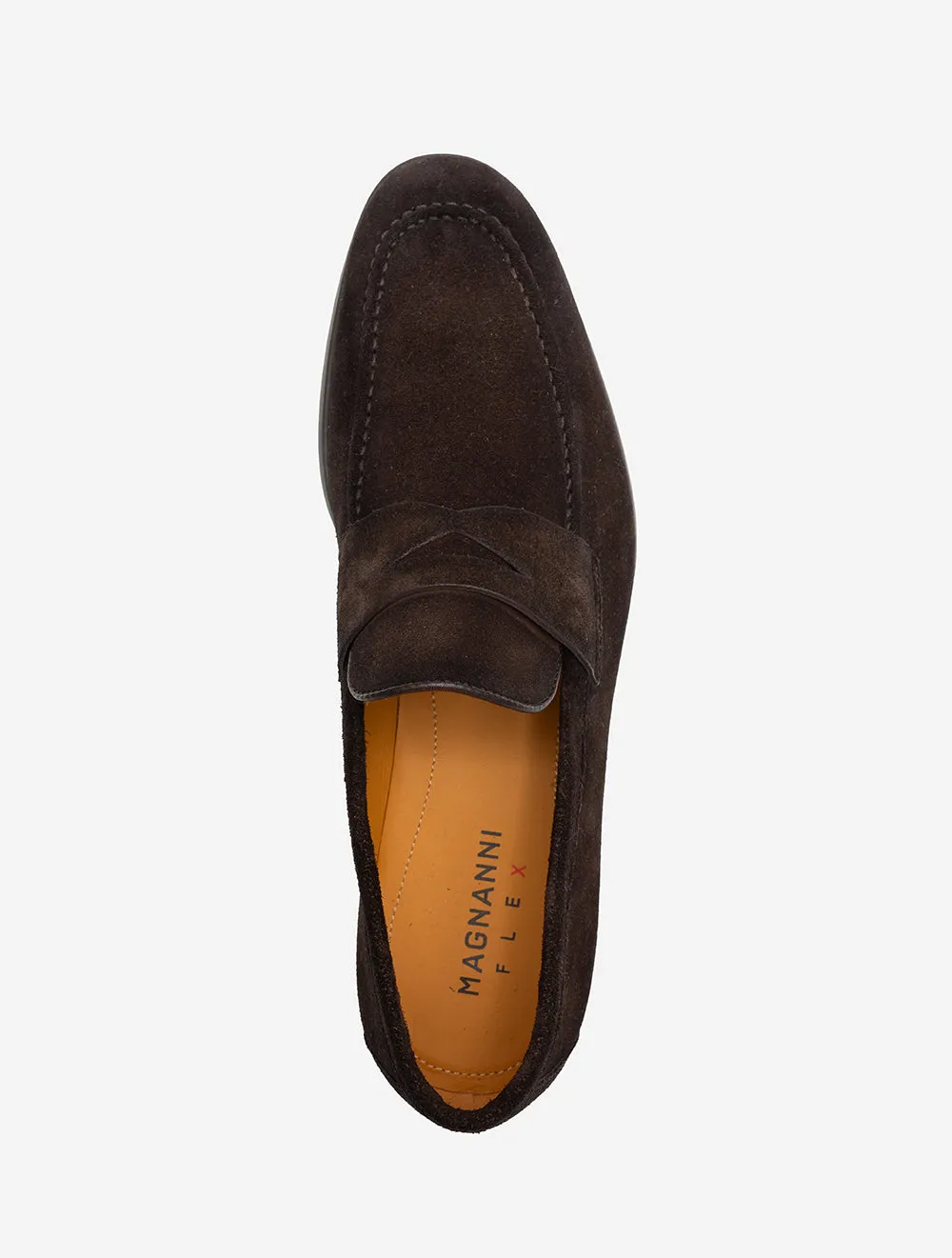 Penny Loafer Wildleder Braun