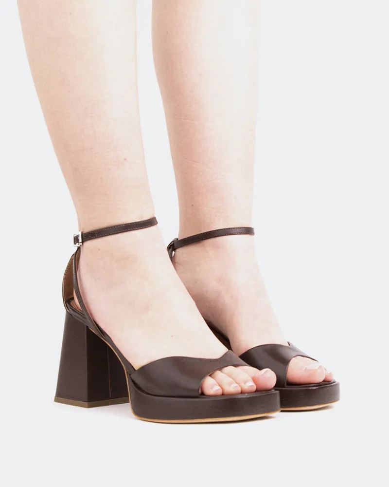 Pujol, Braunes Leder/Cuir Brun