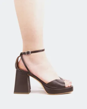 Pujol, Braunes Leder/Cuir Brun