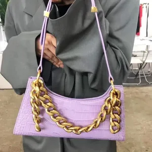 Lila Tragetaschen für Damen Vintage Handtasche Mini Leder Umhängetasche Retro Damen Tasche Steinmuster Damen Geldbörse Fashion Nova Taschen