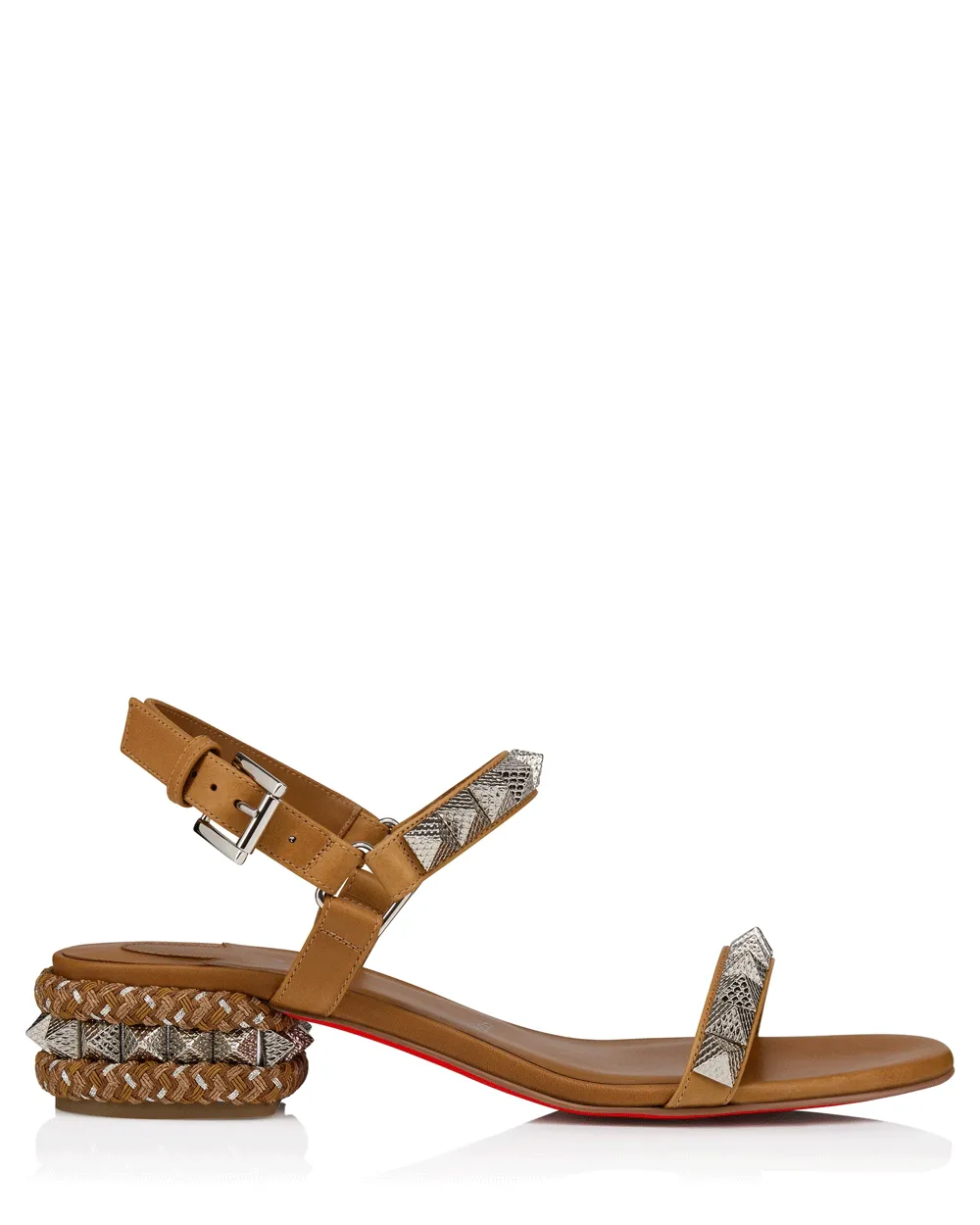 Pyrasand 30 Riemchensandalette in Terra