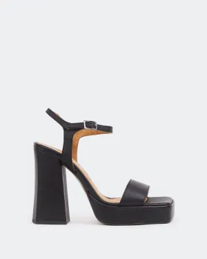 Rabanne, Schwarzes Leder/Cuir Noir