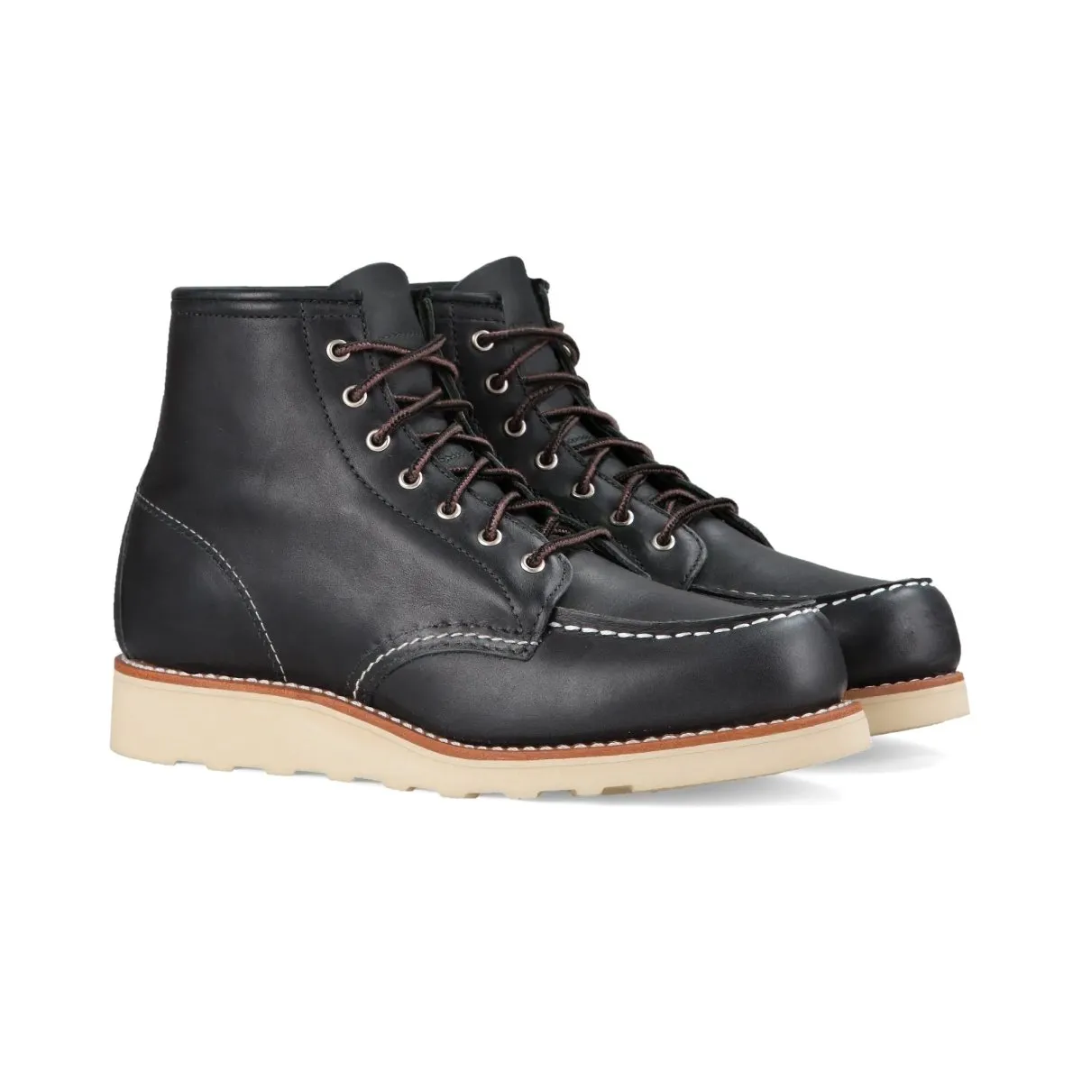 Red Wing Damen 6-Zoll Classic Moc 3373 Schwarz