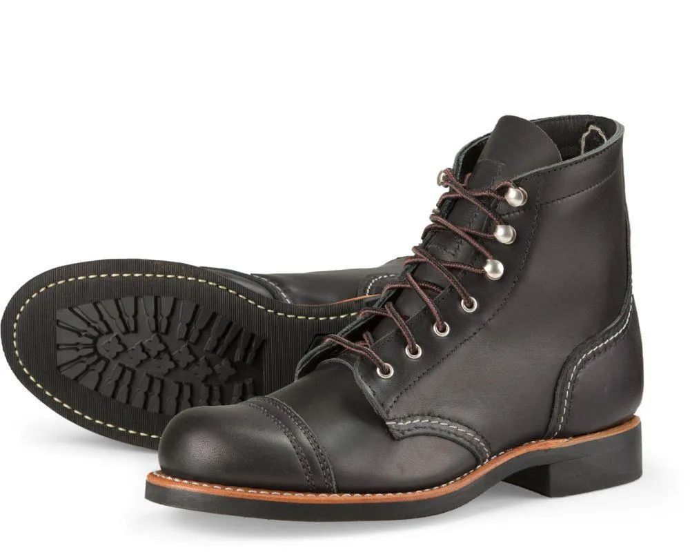 Red Wing Damen Iron Ranger 3366 Schwarz Leder
