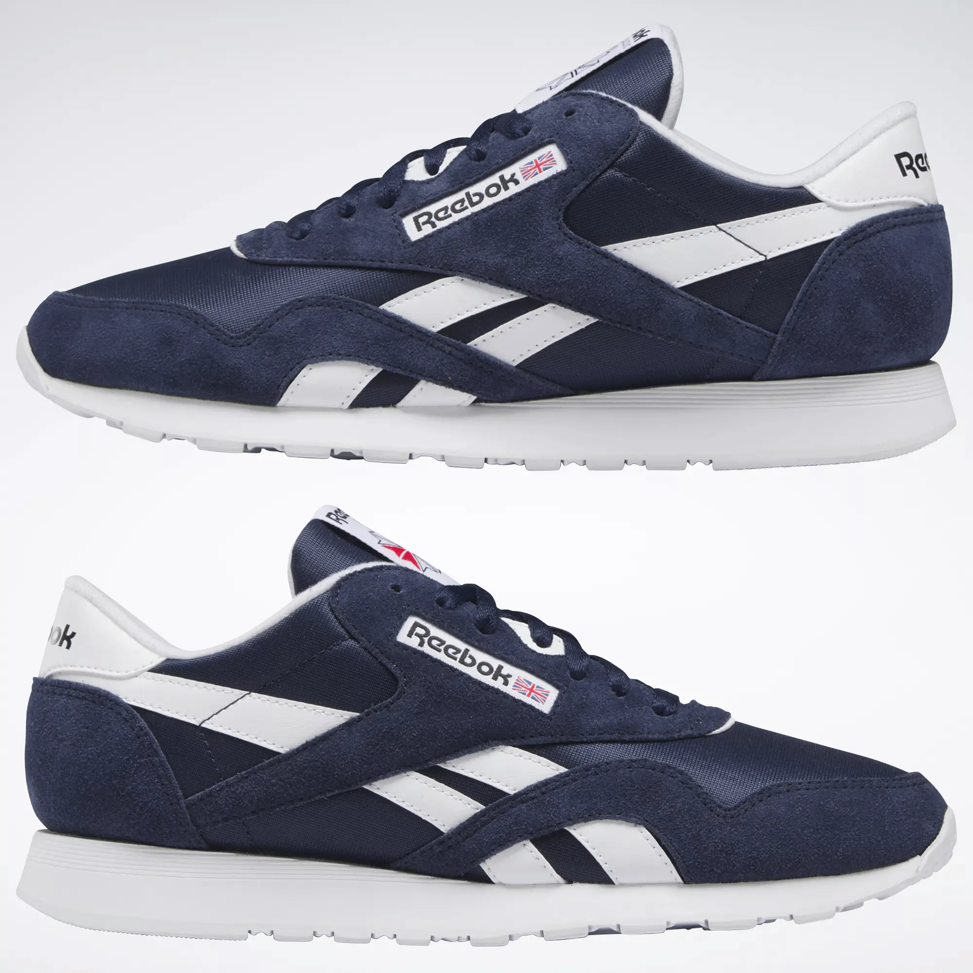 Reebok Schuhe Herren Klassische Nylon-Schuhe