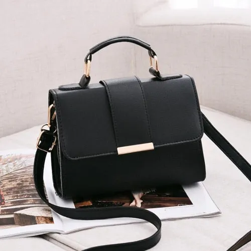 REPRCLA 2020 Sommer Mode Damen Tasche Leder Handtaschen PU Umhängetasche kleine Klapptasche Querbody-Taschen für Damen Messenger Taschen Fashion Nova Taschen