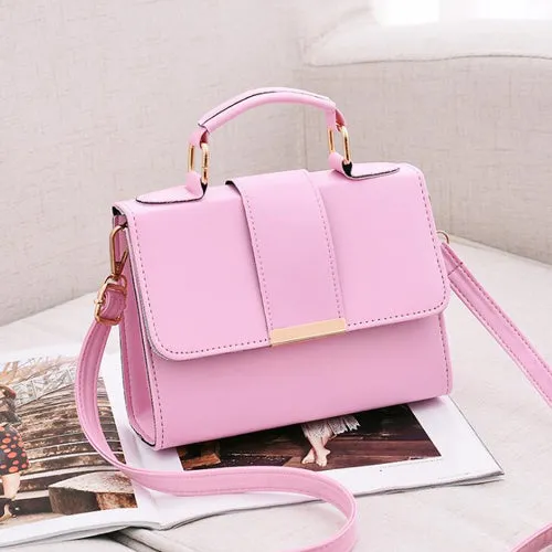 REPRCLA 2020 Sommer Mode Damen Tasche Leder Handtaschen PU Umhängetasche kleine Klapptasche Querbody-Taschen für Damen Messenger Taschen Fashion Nova Taschen