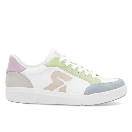 RIEKER DAMEN SNEAKER - 4190981 - WEIß MULTI