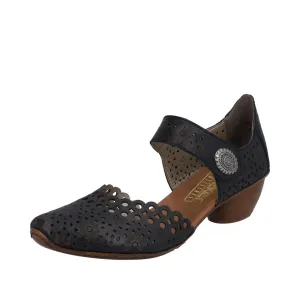 Rieker Schuhe 43753-14 Marine Mary Jane