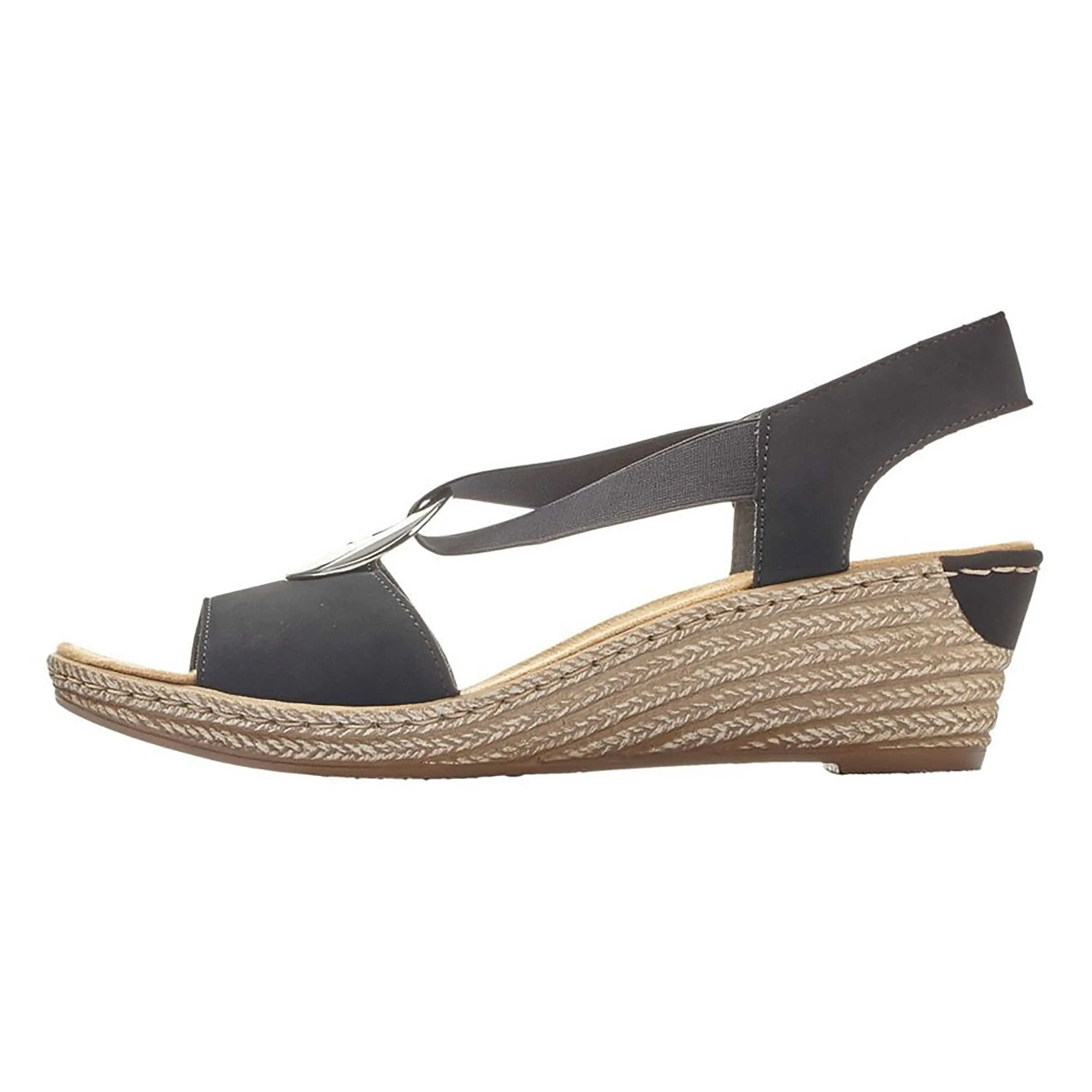 Rieker Damen 624H6-00 Schwarz