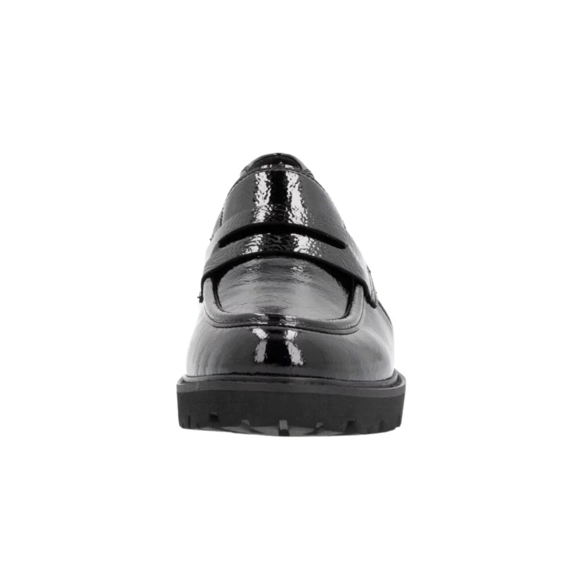 Rieker Damen D8602-00 Hochglanz Schwarz