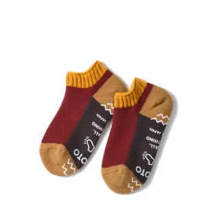 Rototo Pile Sockslipper Gold / Kastanienbraun Schuhe Rototo