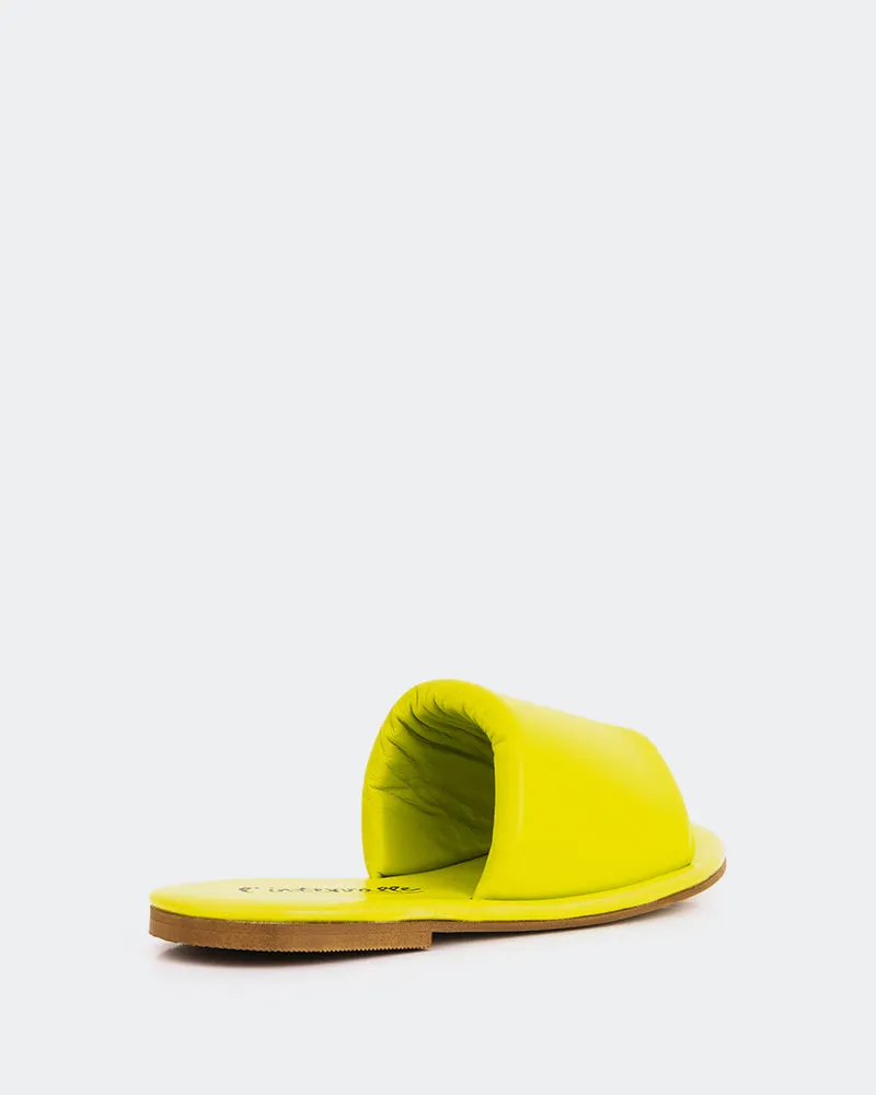 Rum Gelb Leder