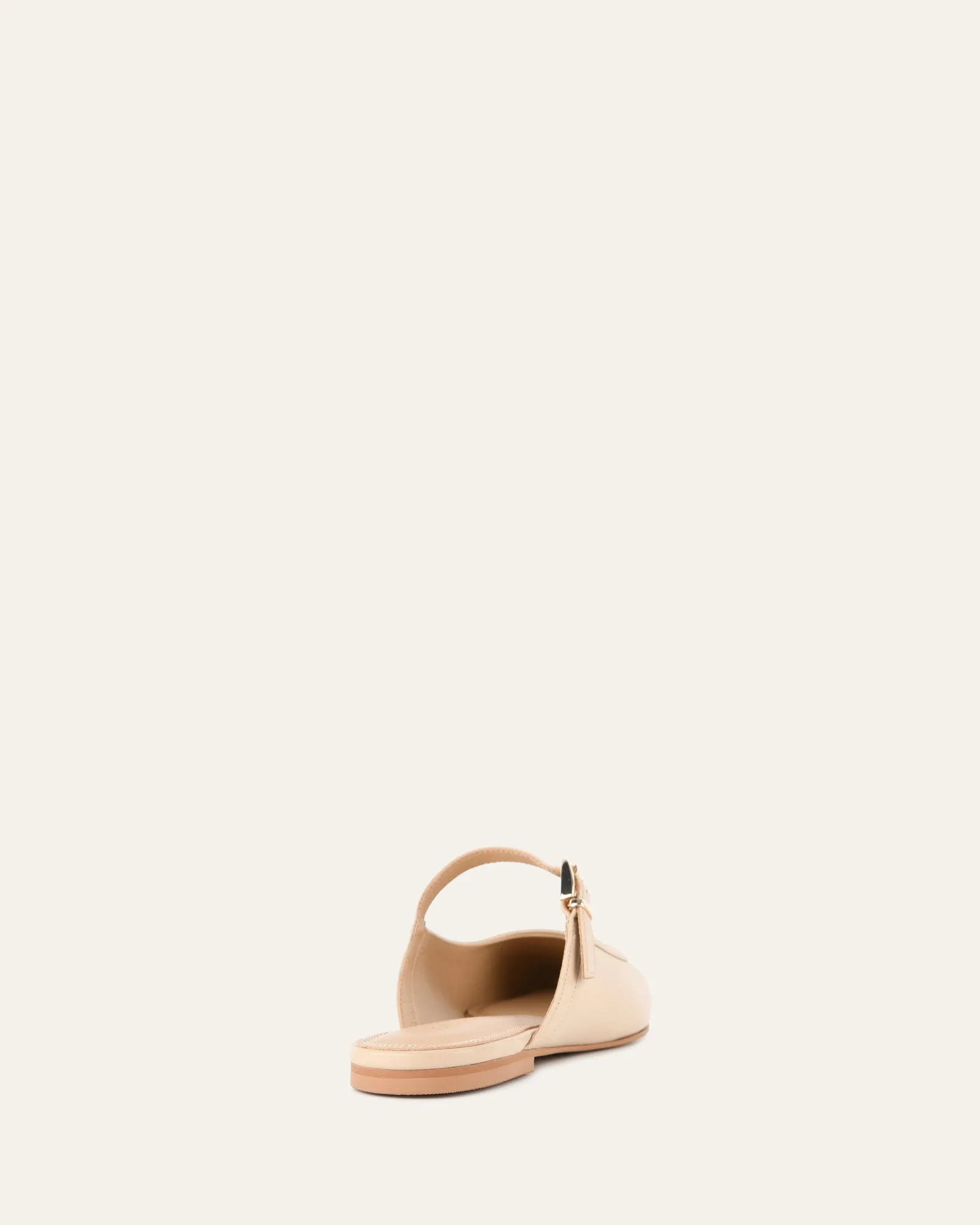 SAMMY DRESS FLATS SAND LEDER
