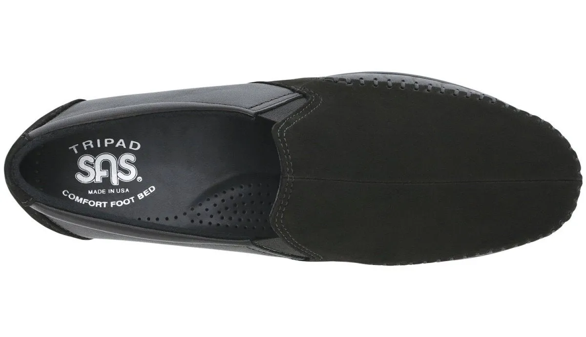 SAS Women's Dream Wildleder in Kohleschwarz