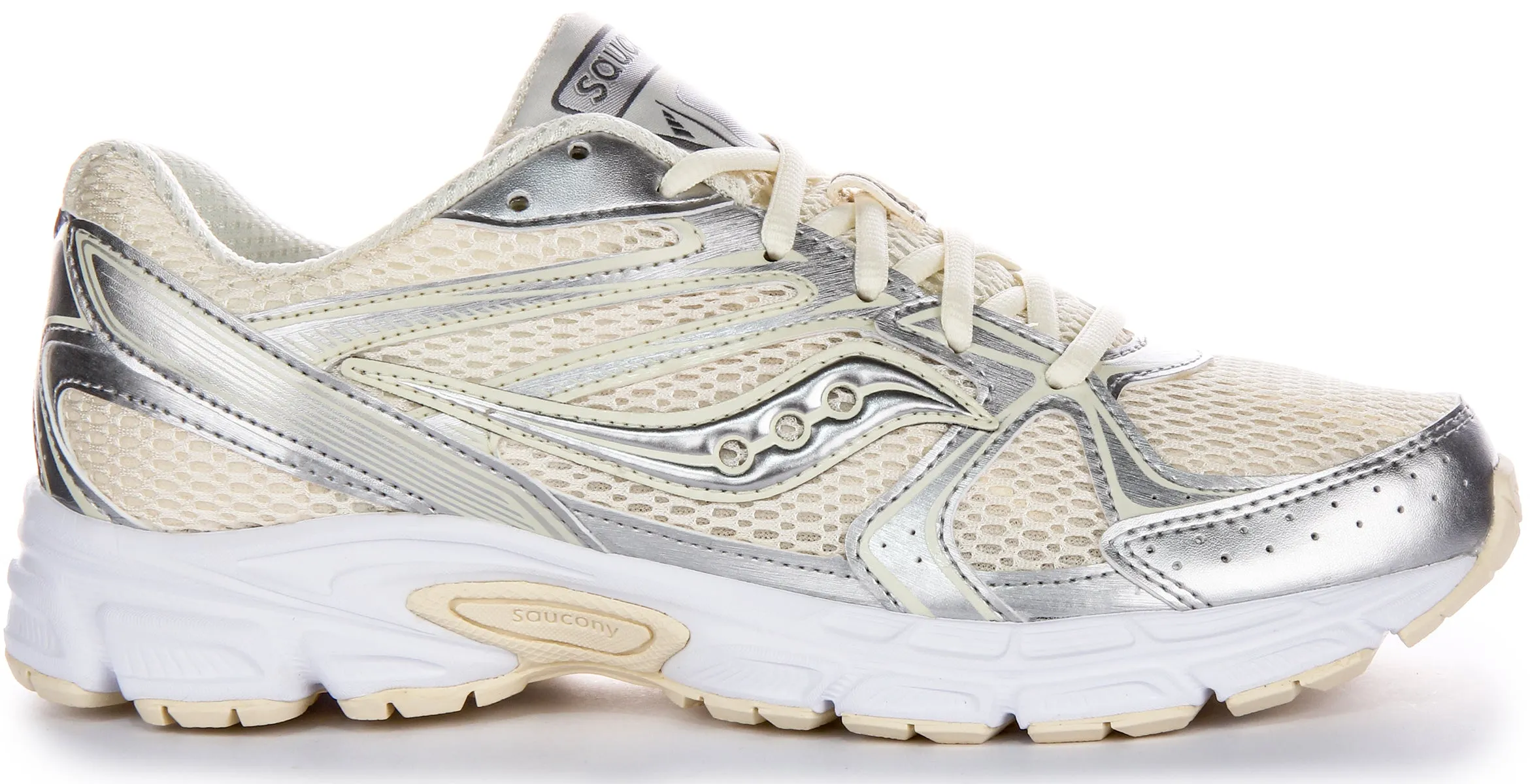 Saucony Ride Millennium In Creme für Damenschuhe Saucony