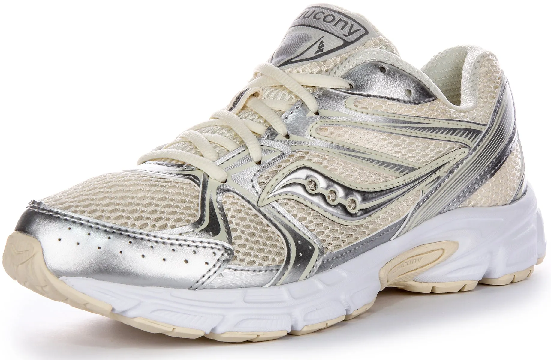 Saucony Ride Millennium In Creme für Damenschuhe Saucony
