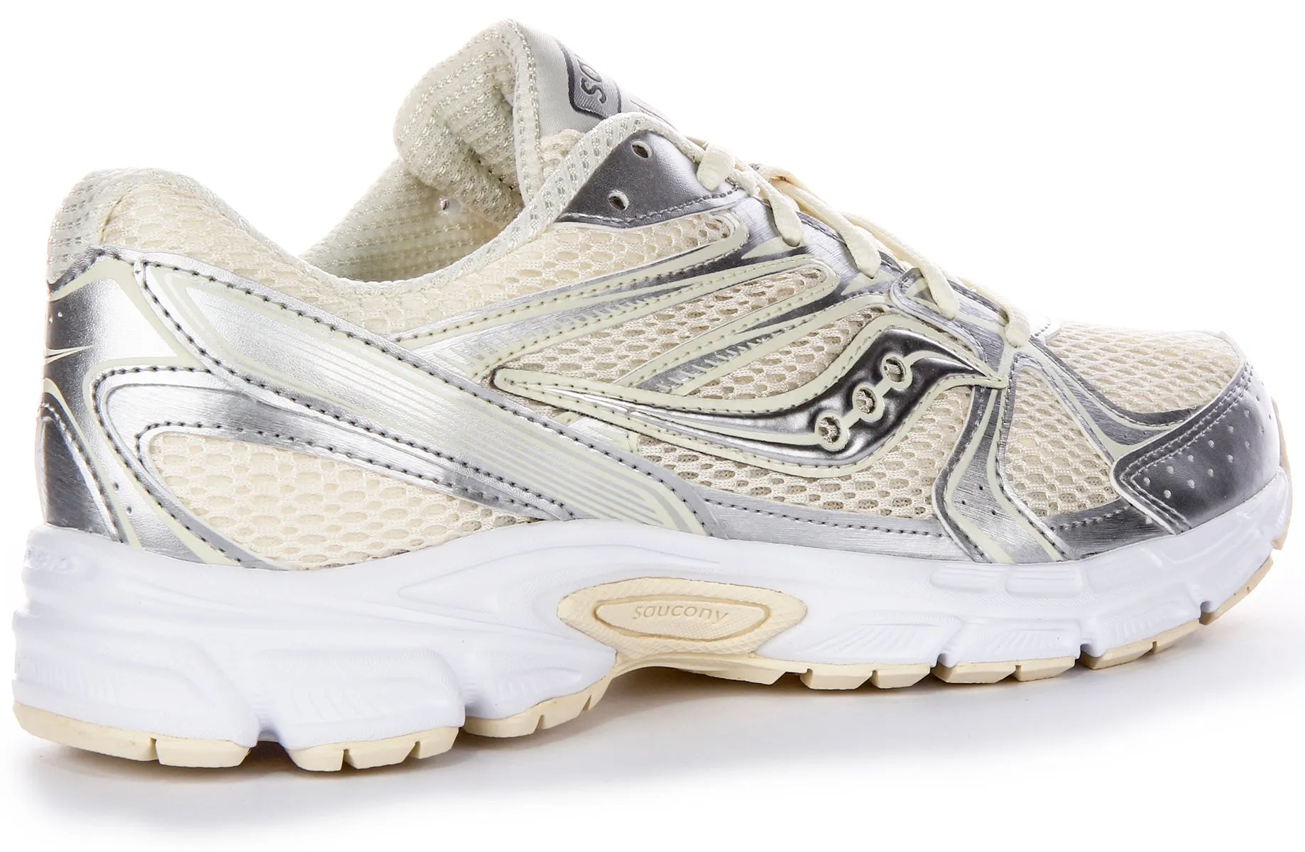 Saucony Ride Millennium In Creme für Damenschuhe Saucony