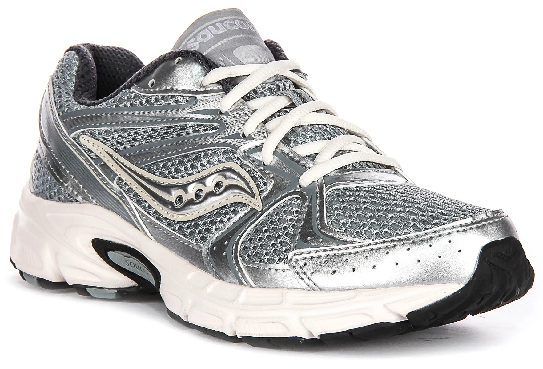 Saucony Ride Millennium in Silber Weiß für Damen Schuhe Saucony