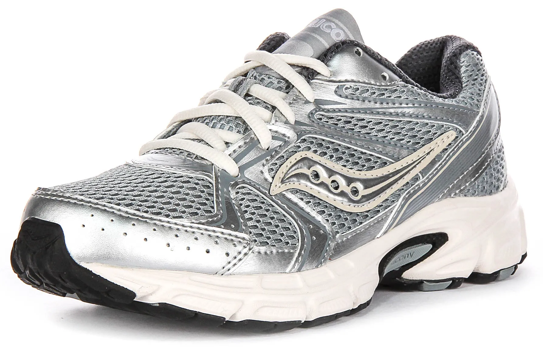 Saucony Ride Millennium in Silber Weiß für Damen Schuhe Saucony