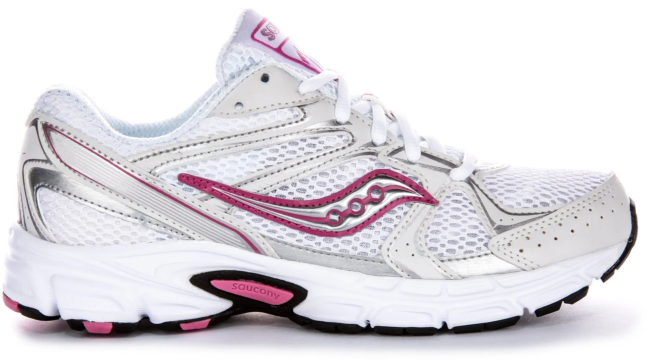 Saucony Ride Millennium in Weiß Rosa für Damen Schuhe Saucony