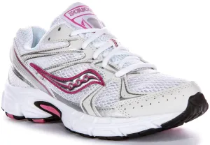 Saucony Ride Millennium in Weiß Rosa für Damen Schuhe Saucony