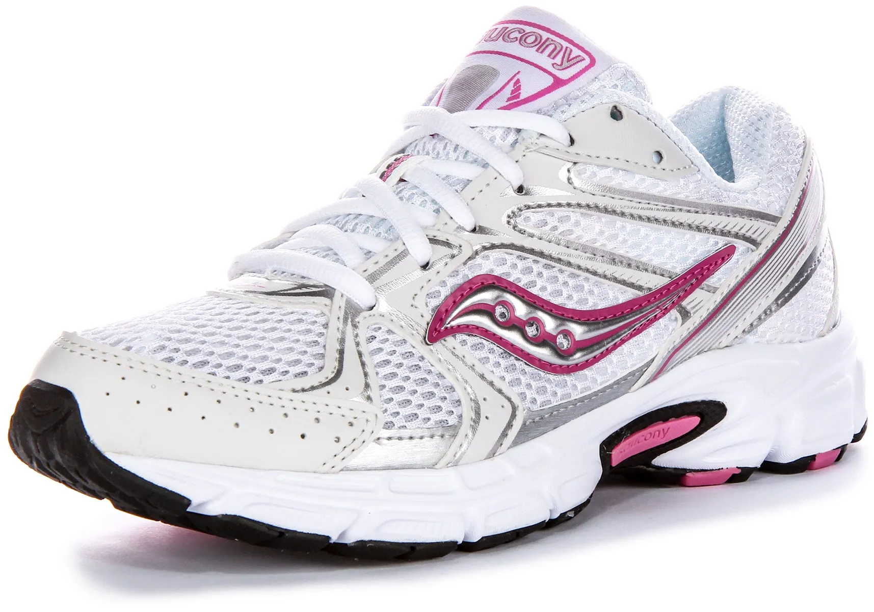 Saucony Ride Millennium in Weiß Rosa für Damen Schuhe Saucony