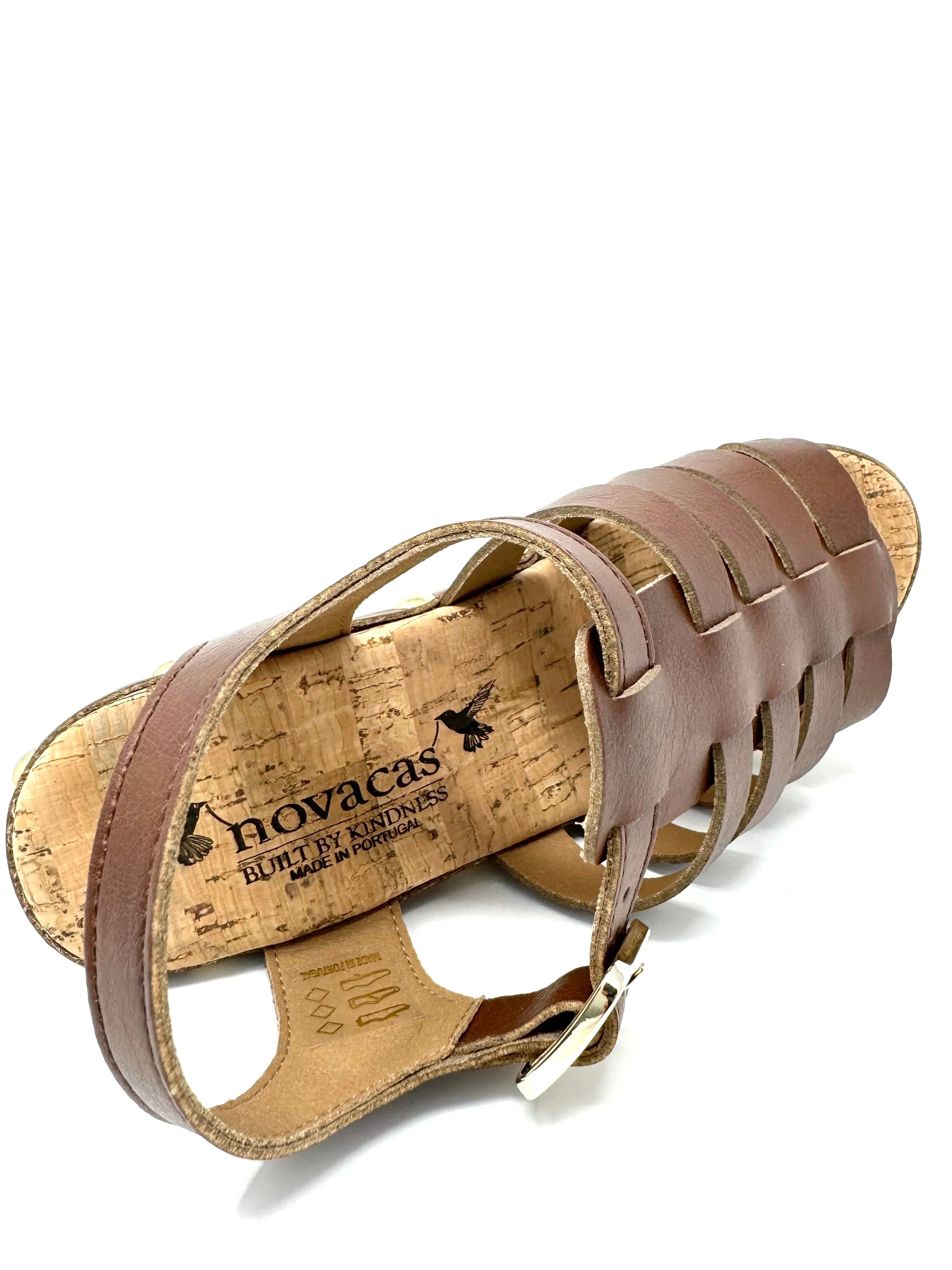 Sawyer Clog in Tan von Novacas