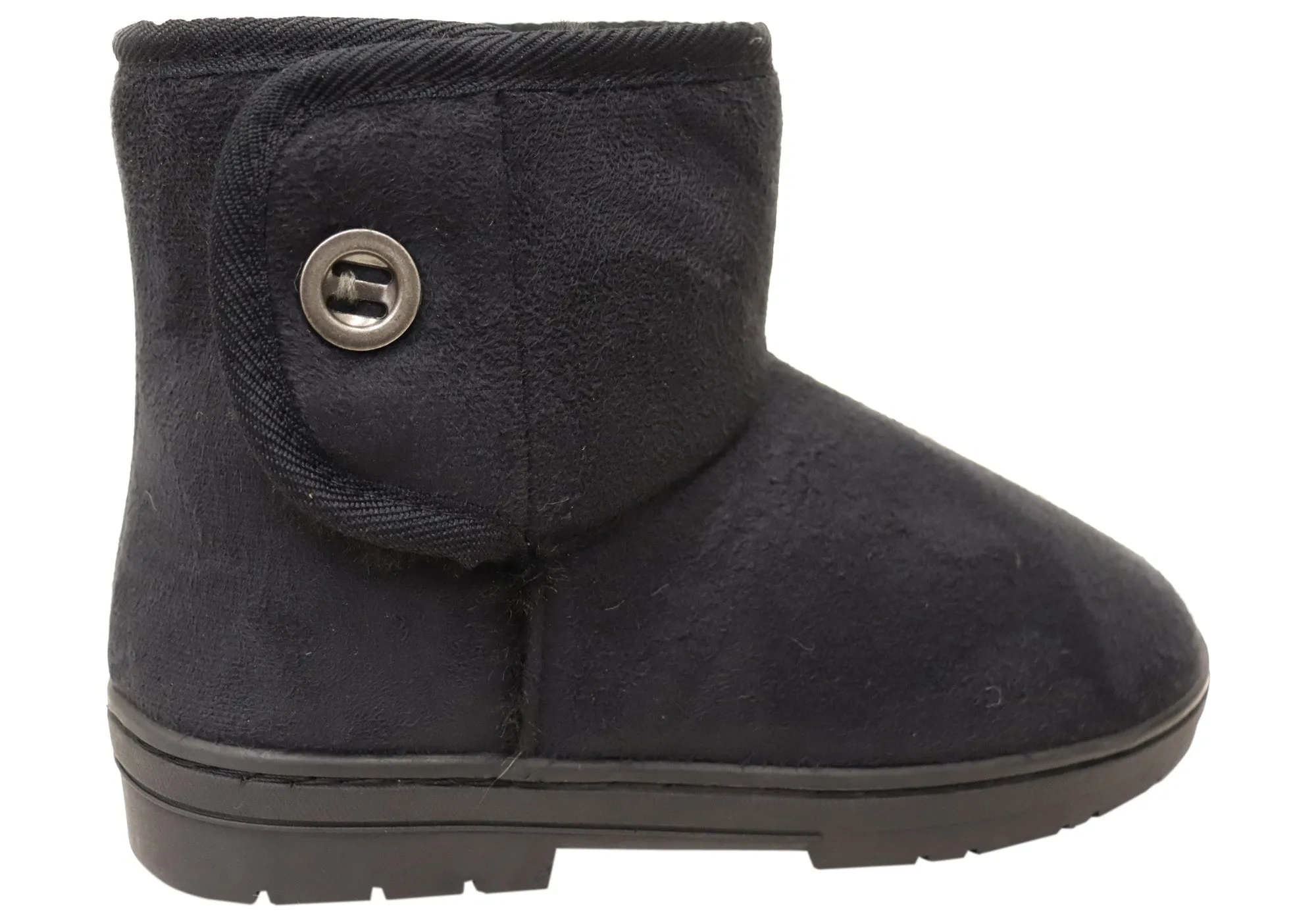 Scholl Orthaheel Fluffy II Damen Komfort Hausschuhe Stiefel mit Unterstützung Scholl Orthaheel Schuhe