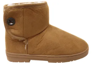 Scholl Orthaheel Fluffy II Damen Komfort Hausschuhe Stiefel mit Unterstützung Scholl Orthaheel Schuhe